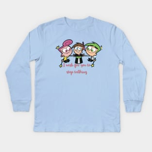 Fairly Odd Parents Kids Long Sleeve T-Shirt